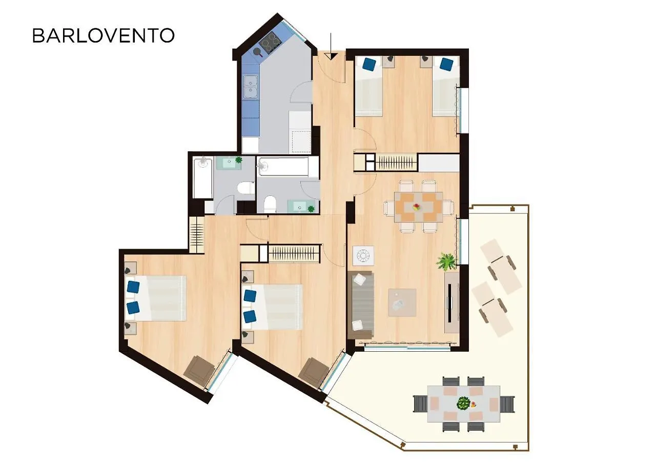 La Siesta Apartamentos サロウ 0*,  スペイン